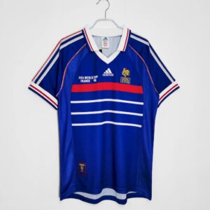 Retro France 1998 Home Jersey