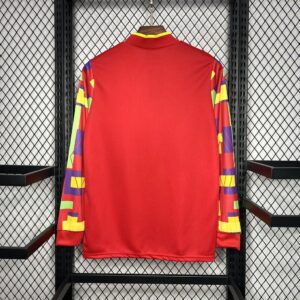 Alternative view of Retro England 1995/96 Goalkeeper Long Sleeve Jersey