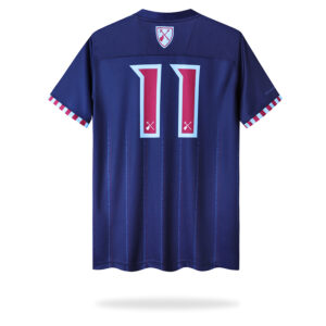 Alternative view of Retro West Ham lron Maiden Alternate Shirt #11 Jersey