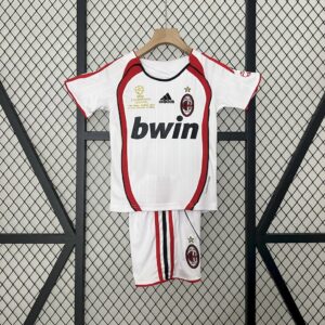 Retro AC Milan 2006/07 Away Kids Kit