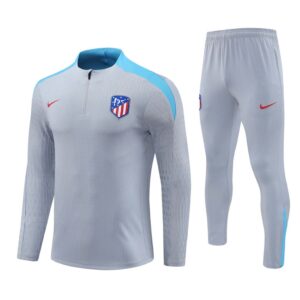 Unisex Atletico Madrid 2024/25 Half-Zip Adult Sweater+Pant 14001