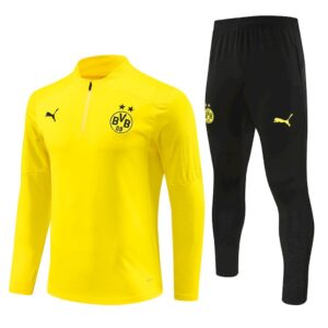 Unisex Borussia Dortmund 2024/25 Half-Zip Adult Sweater+Pant 14001