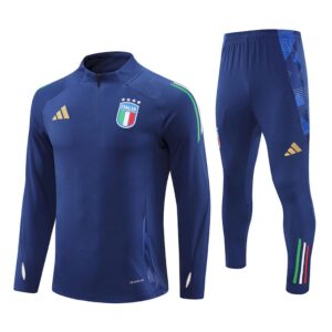 Unisex Italy 2024/25 Half-Zip Adult Sweater+Pant 14001