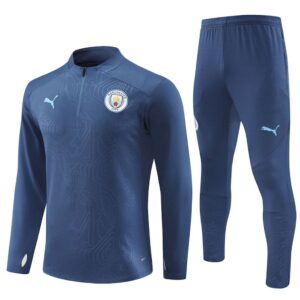 Unisex Manchester City 2024/25 Half-Zip Adult Sweater+Pant 14001