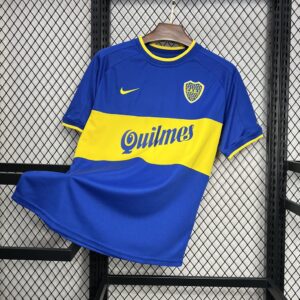 Retro Boca Juniors 2000/01 Home Jersey
