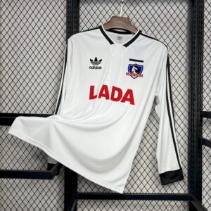 Retro Colo Colo 1991 Home Long Sleeve Jersey
