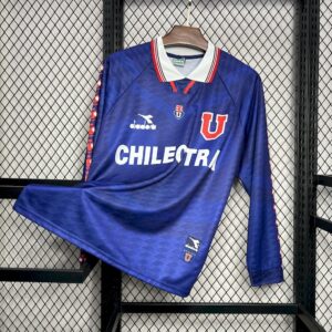 Retro Universidad De Chile 1996 Home Long Sleeve Jersey