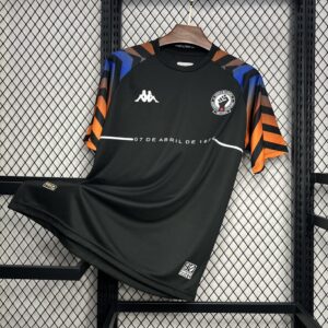 Mens Vasco Da Gama 2024/25 Kappa Warm-up Black Jersey