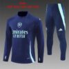 Unisex Arsenal 2024/25 Half-Zip Kids Sweater+Pant 14001