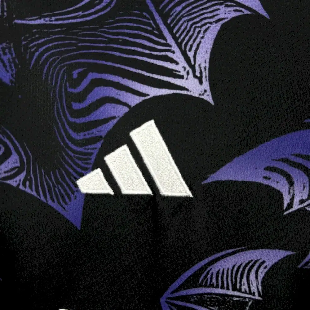 Mens Real Madrid 2024/25 Purple Bat Football Jersey - Imagen 7