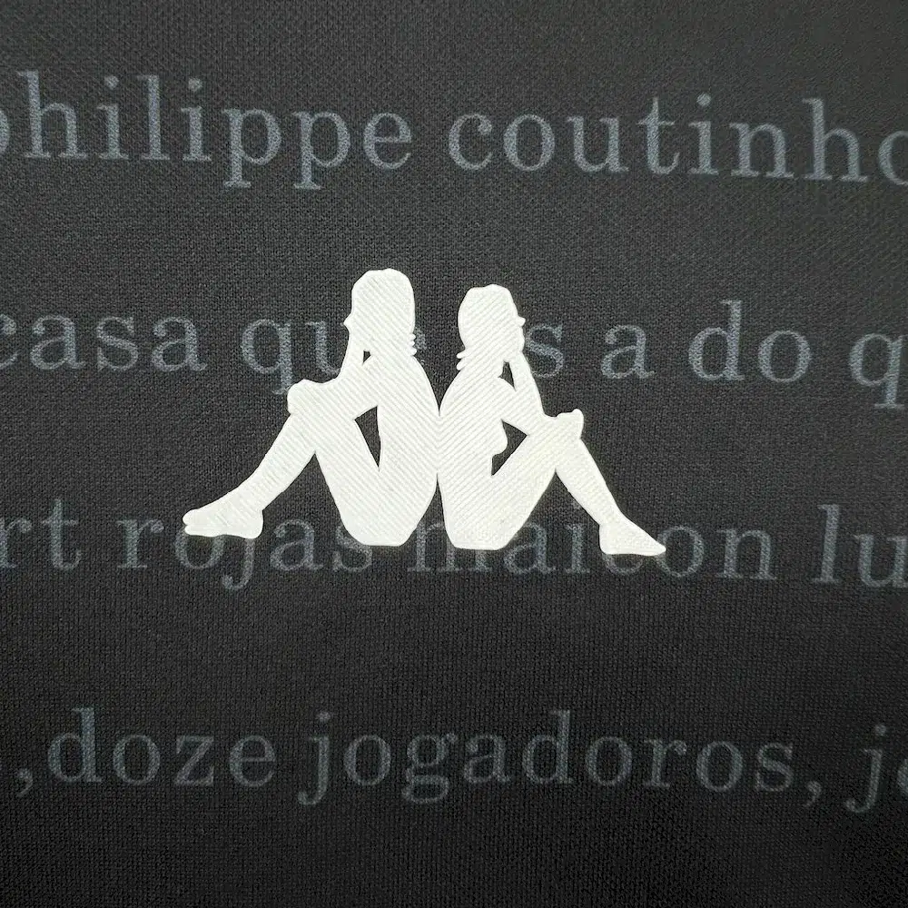 Mens Vasco Da Gama 2024/25 Black Jersey – Bild 8