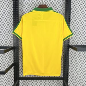 Alternative view of Retro Brazil 1997 Home Jersey