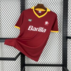 Retro AS Roma 1989/90 Home Jersey