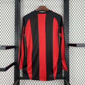 Alternative view of Retro AC Milan 2010/11 Home Long Sleeve Jersey