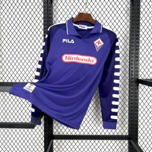 Retro Fiorentina 1998/99 Home Long Sleeve Jersey