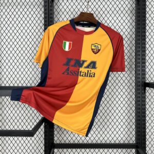 Retro AS Roma 2001/02 Home Jersey