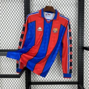 Retro Barcelona 1995/97 Home Long Sleeve Jersey