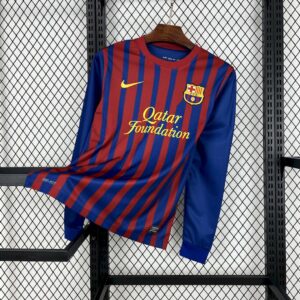 Retro Barcelona 2011/12 Home Long Sleeve Jersey