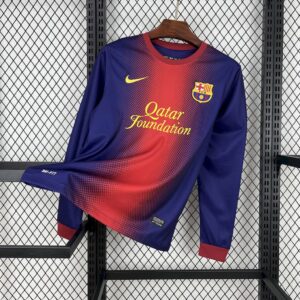 Retro Barcelona 2012/13 Home Long Sleeve Jersey