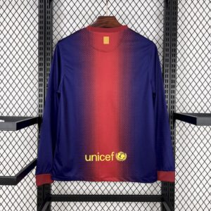 Alternative view of Retro Barcelona 2012/13 Home Long Sleeve Jersey