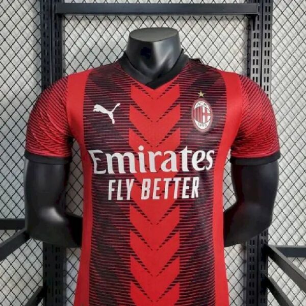 Ac Milan 202324 Home Player Version Jersey 54310