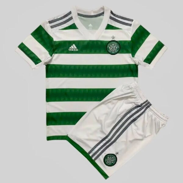 Celtic 202223 Home Kids Jersey And Shorts Kit