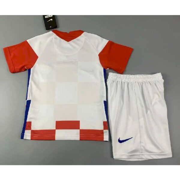 Croatia 2021 Home Kids Jersey And Shorts Kit 37397