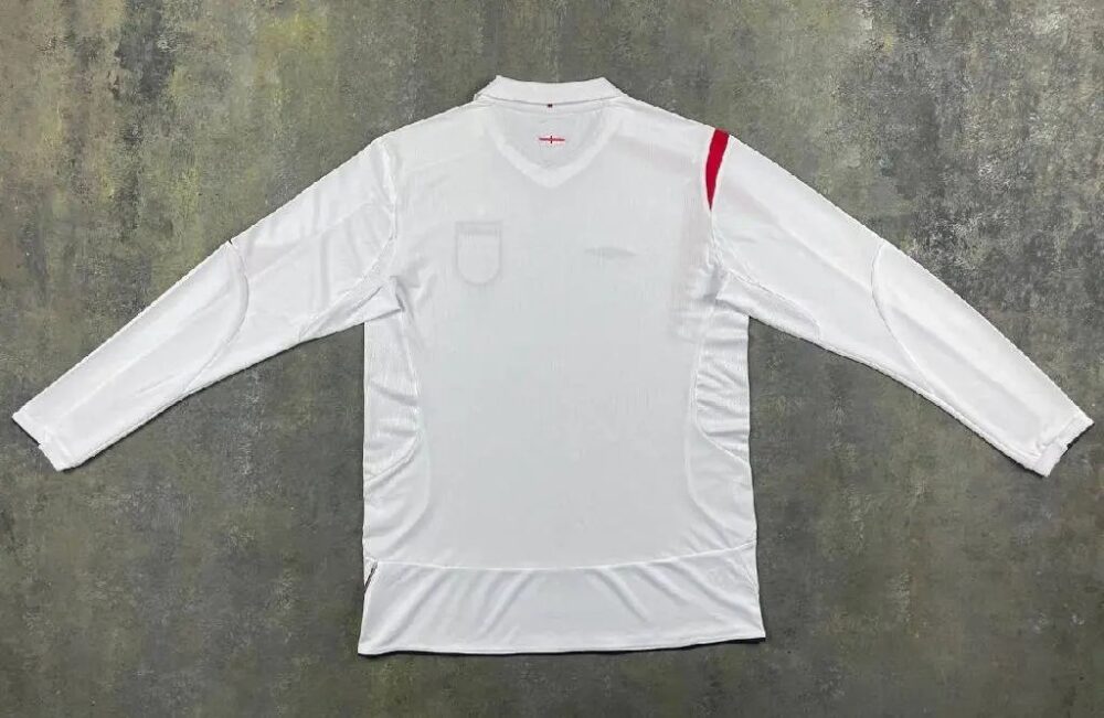 England 2006 World Cup Home Ls Retro Jersey