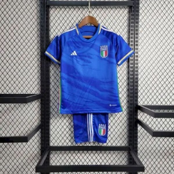 Italy 202324 Home Kids Jersey And Shorts Kit 54143