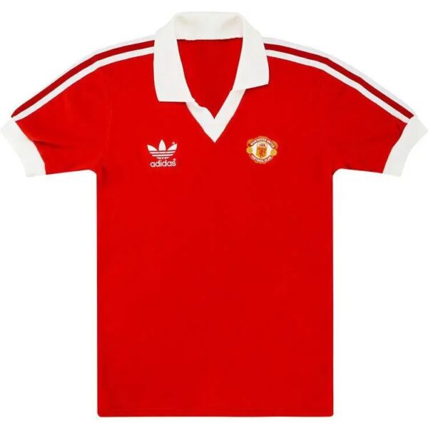 Manchester United 198082 Home Retro Jersey