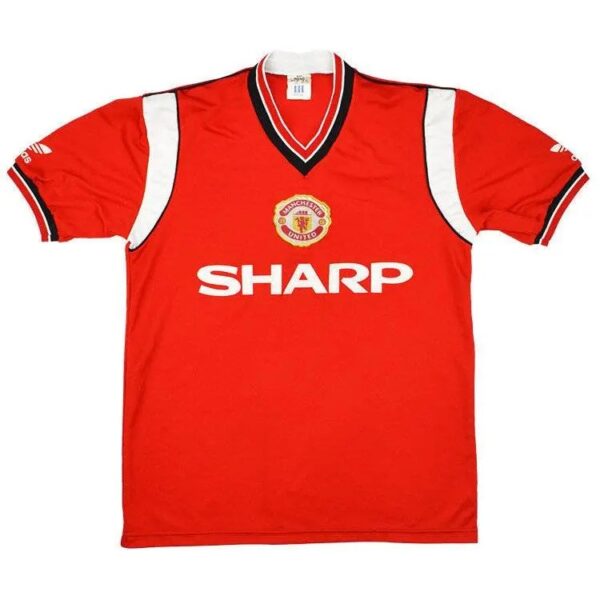 Manchester United 1984 86 Home Retro Jersey 33186