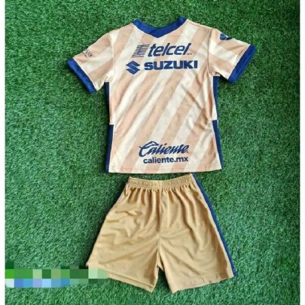 Pumas Unam 2021 Third Kids Jersey And Shorts Kit 43339