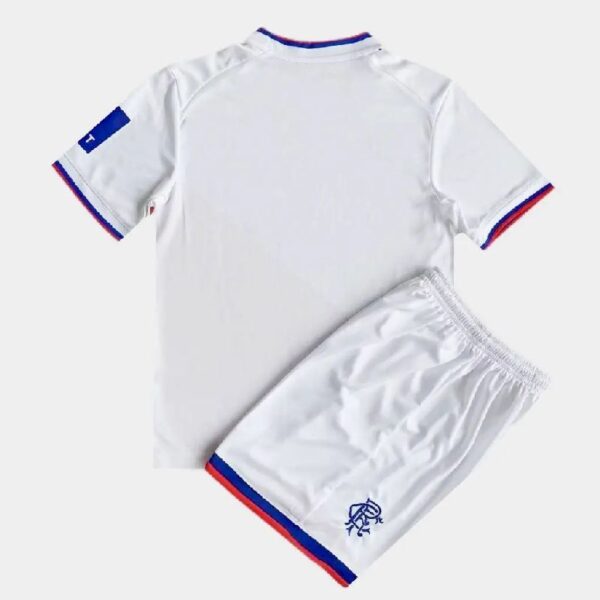 Rangers 202223 Away Kids Jersey And Shorts Kit