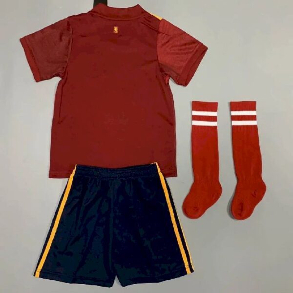 Spain 2020 Home Kids Jersey And Shorts Kit 37755