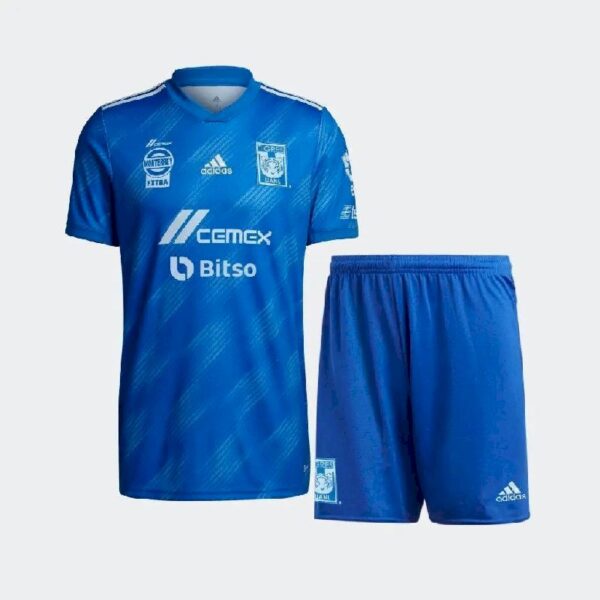 Tigres Uanl 202223 Away Kids Jersey And Shorts Kit 46678 1