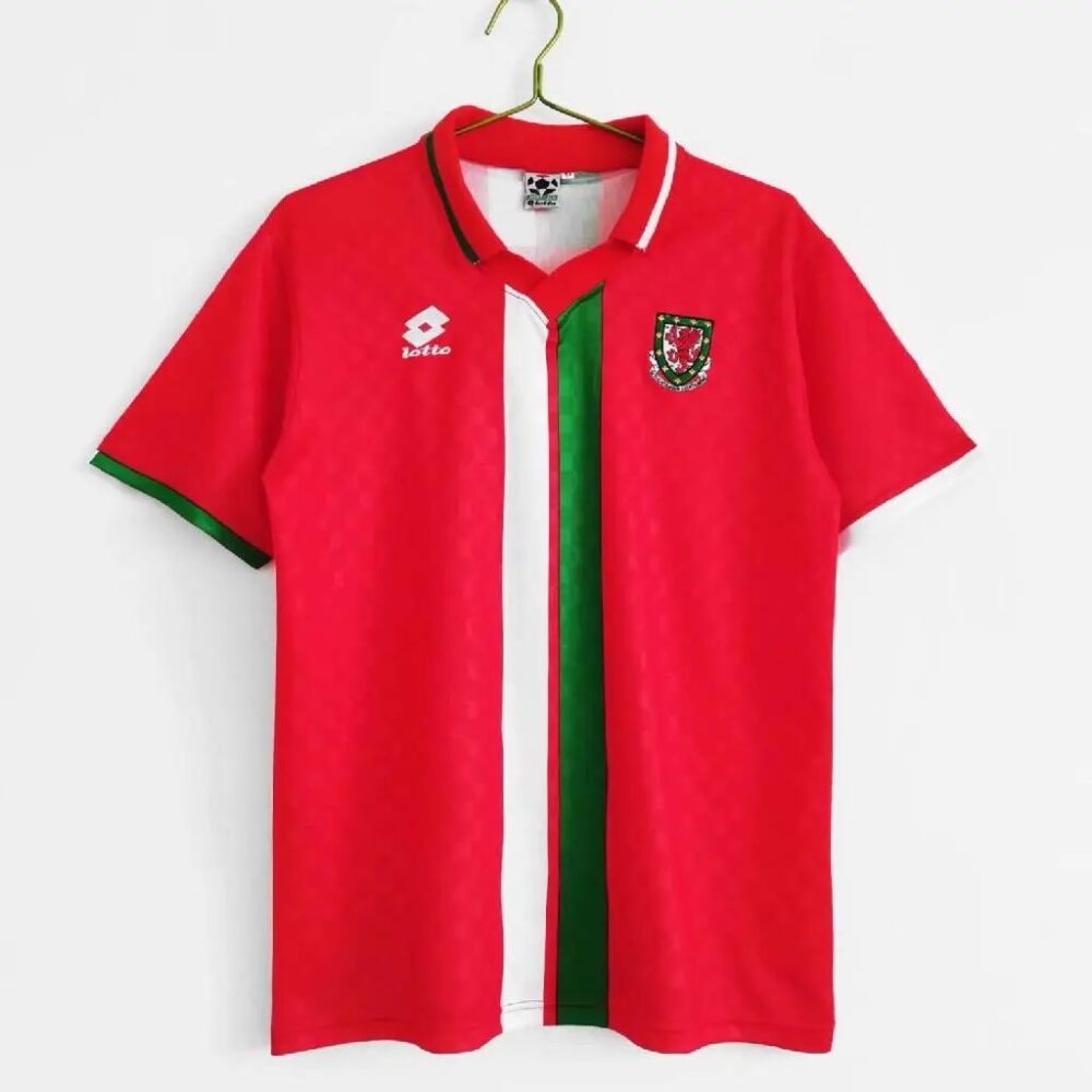 Wales 19961998 Home Retro Jersey 37166