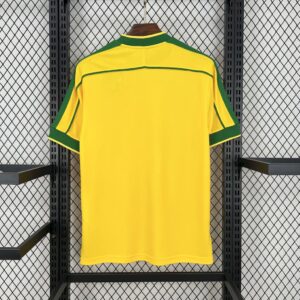 Alternative view of Retro Brazil 1998 Home Jersey