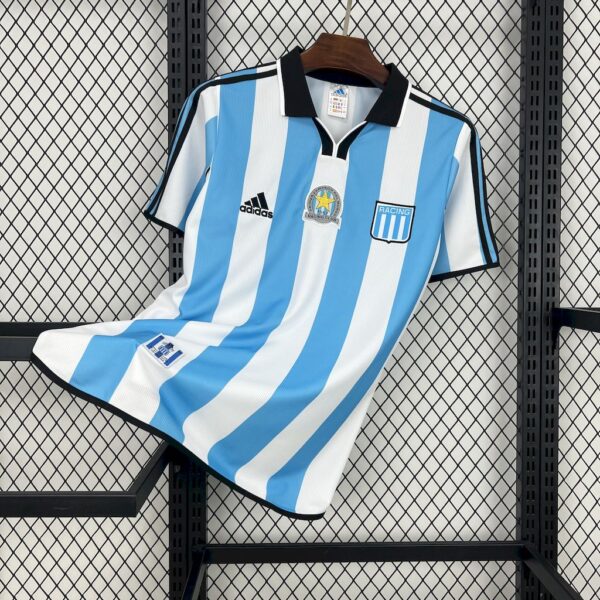 Racing Club De Avellaneda 2000/01 Home Retro Jersey-Xxl