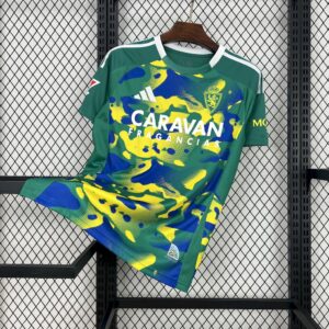 Mens Real Zaragoza 2024/25 Basilica del Pilar Jersey