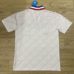 Alternative view of Mens Olympique Lyonnais 2024/25 Retro White Jersey