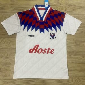 Mens Olympique Lyonnais 2024/25 Retro White Jersey