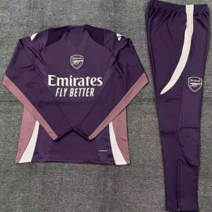 Alternative view of Unisex Arsenal 2024/25 Half-Zip Kids Sweater+Pant 14001