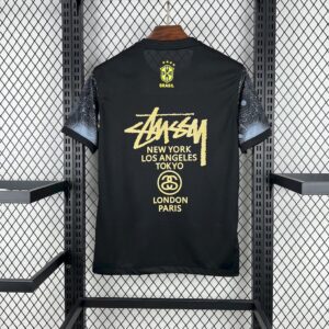 Alternative view of Mens Brazil 2024/25 X STUSSY Jersey