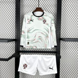 Kids Portugal 2025/26 Away Long Sleeve Kit