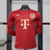 Mens Bayern Munich 2024/25 125 Anniversary Long Sleeve Jersey Player Version