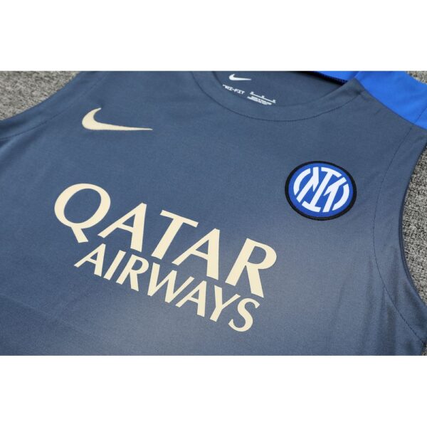 Inter Milan 2024/25 Adult Tank Top+Short 418 - Image 7