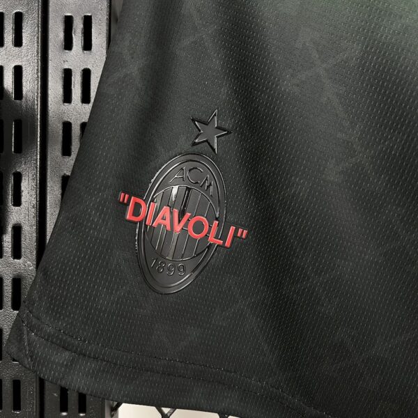 Ac Milan 2025/26 Co-Branded Edition Dark Green Shorts - Image 4