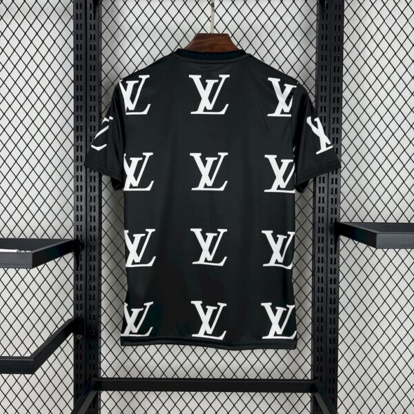 Real Madrid 2025/26 Louis Vuitton Joint Edition Black Jersey - Image 2