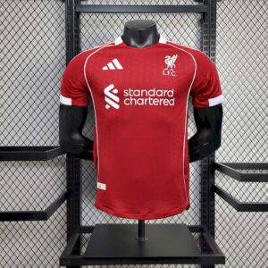 Mens Liverpool 2025/26 Home Jersey Player Version