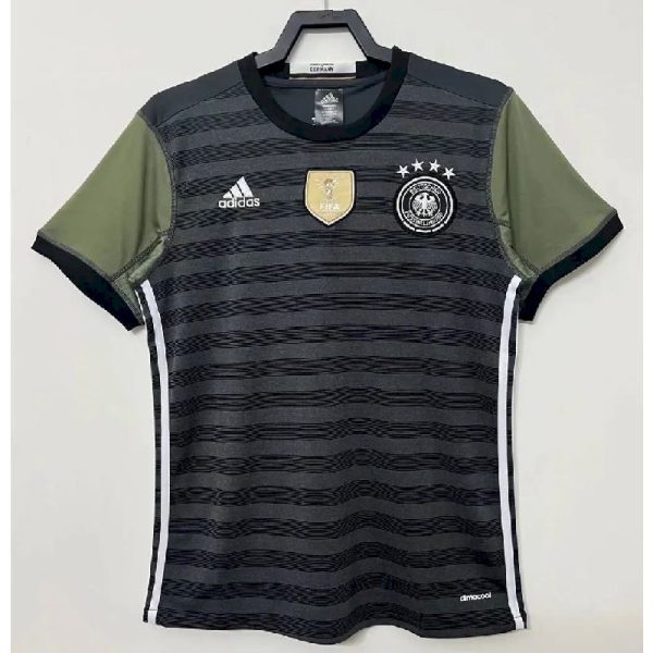 Germany 2016 Euro Cup Away Retro Jersey